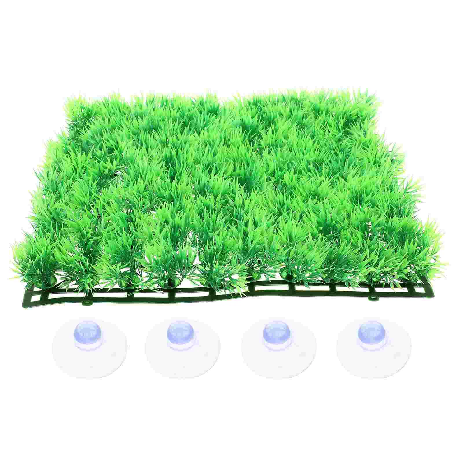 

Artificial Grass Rug Simulation Fake Rugs Cushions Aquarium Pads Fish Tank Mats Garden