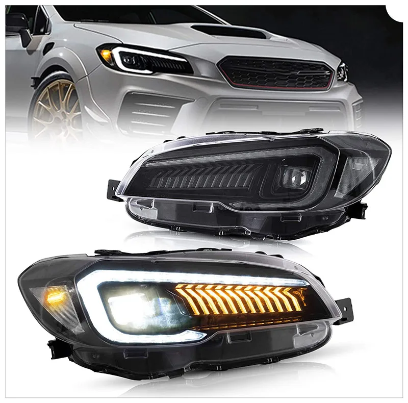 Светодиодные фары проектора совместимые с Subaru WRX/STI 2015-2021 база премиум-класса