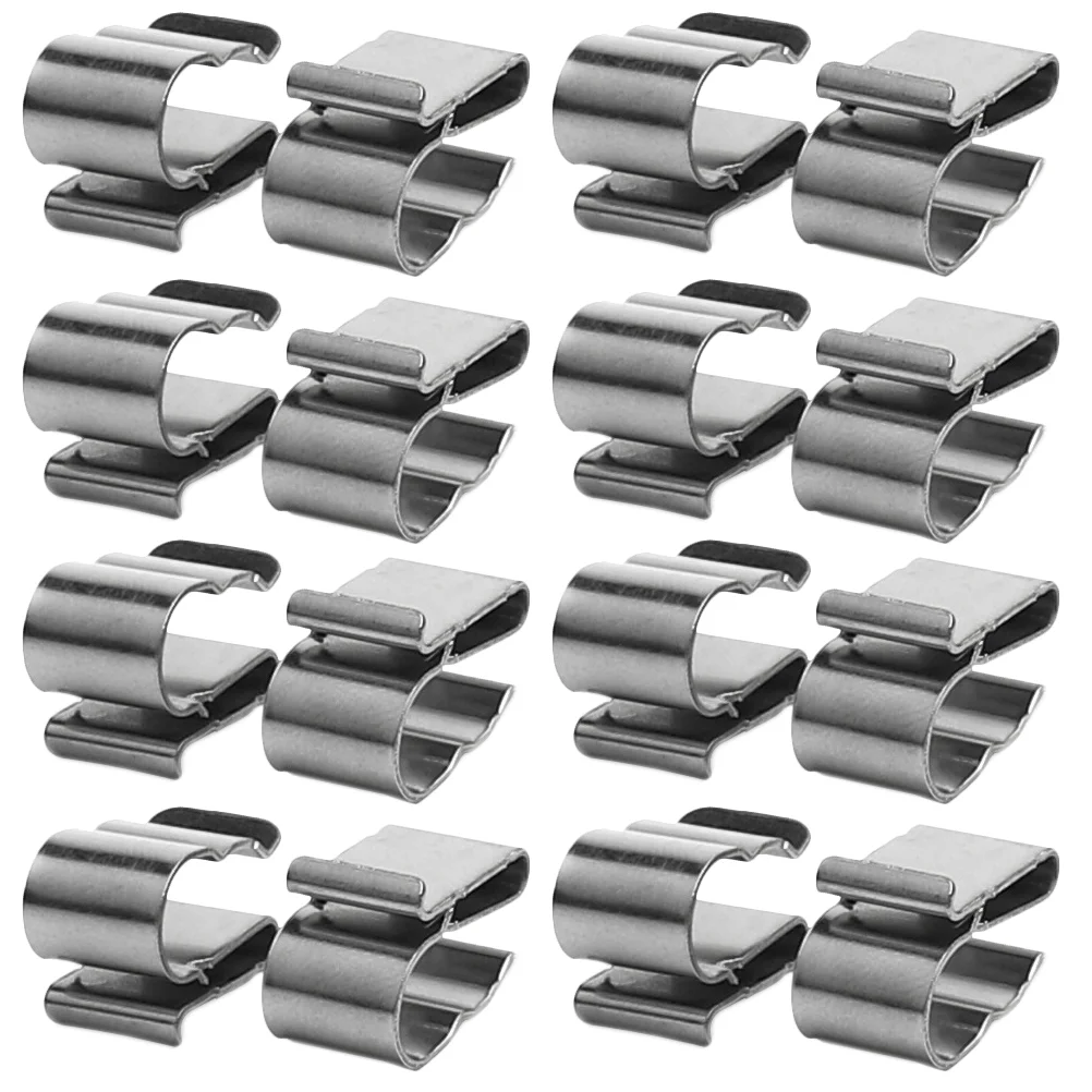 

Wire Clips Cable Panel Solar Clamp Stainless Steel Clamps Clip Trailer Frame Photovoltaic Management Metal Wiring White Buckle