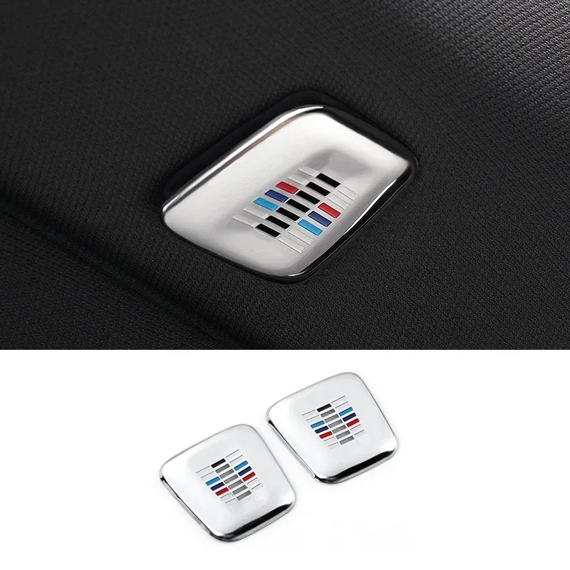 

Красочная автомобильная Стайлинг из нержавеющей стали, крыша, микрофон, блестки, декоративная накладка для BMW 1/ 3/5/6/7 серии X1 X3 X4 X5 X6 X7