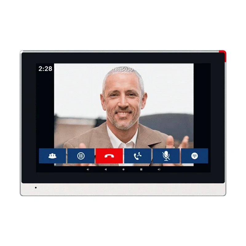 Сетевая домофонная система SIP настенная операционная Android 9.0 поддержка