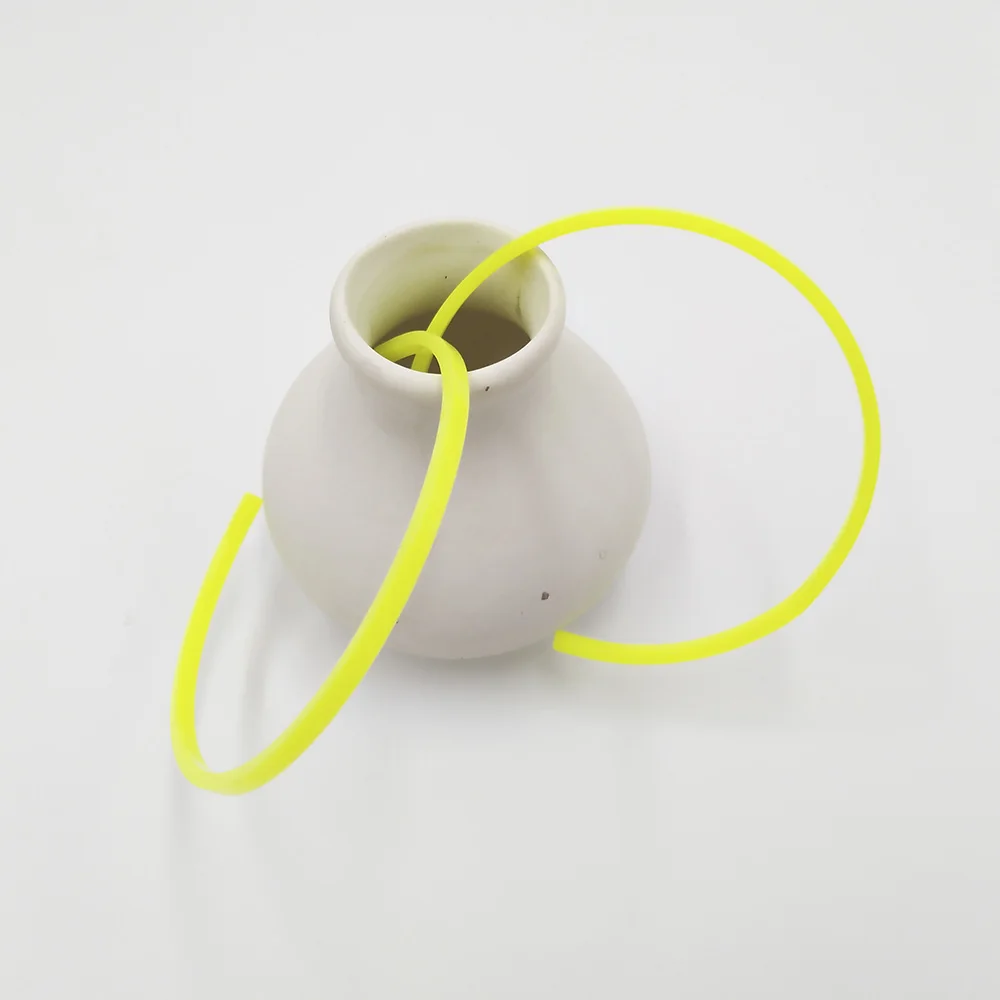 Большие круглые серьги-кольца из акриловой смолы для женщин 3 цвета открытые