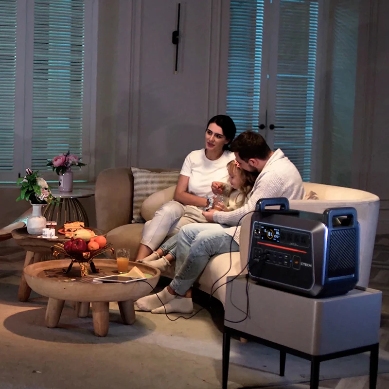 UPS 2000 Вт AC/DC солнечные системы панели 220 В/1000 в генераторы lifepo4 батарея 5000