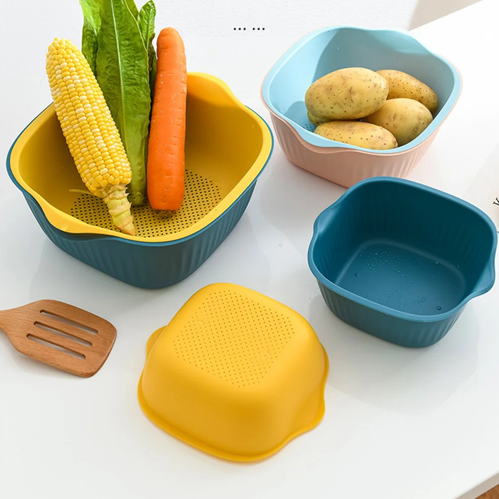 

Kitchen Accessories Storage Basket Foldable Vegatable Fruit Container Sink Filter