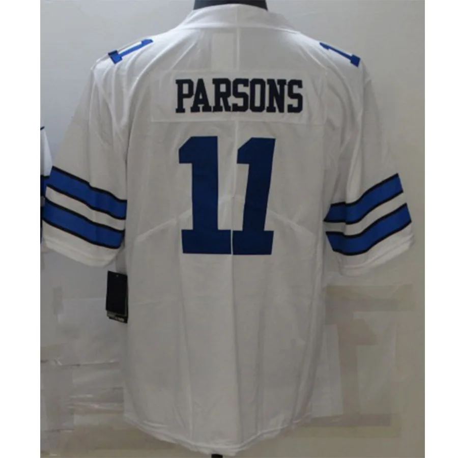 

Custom Men Micah Parsons Dallas Jersey American Football Jersey Maillot Rugby Team Uniform