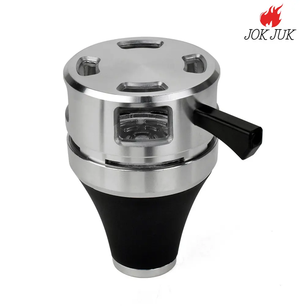 

JOK JUK Metal Hookah Bowl Charcoal Holder Set Heat Management System Chicha Nargile Water Pipe Tobacco Bowls Smoking Accessories