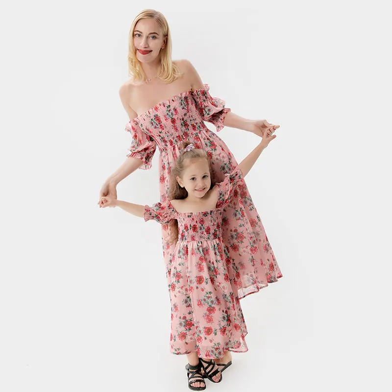 

Summer Family Matching Clothes Mommy and Me Clothes Mommy and Daughter Matching Clothes Mommy and Me Outfits Girl Dress