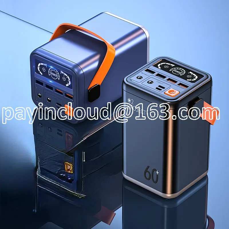 

66W Super Fast Charge Power Bank 100,000 MAh Outdoor Mobile Power 100000 Capacity Emergency Equipment Large Capacity