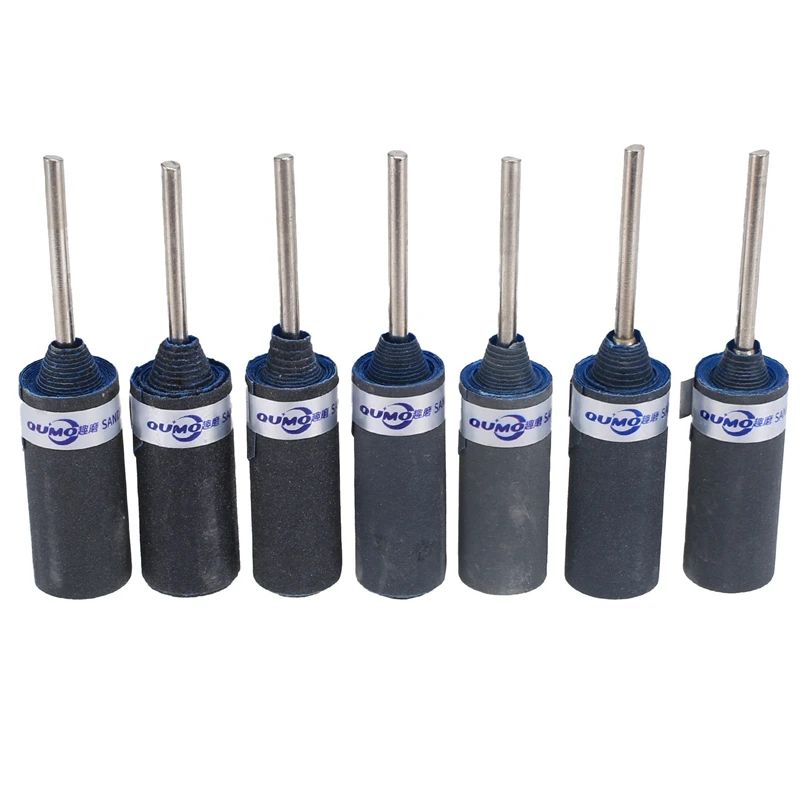 

7 шт. 2,35 мм цилиндрическая наждачная бумага, электрический полировщик, Шлифовальная головка, наждачная бумага, стержни, инструменты для изготовления ювелирных изделий