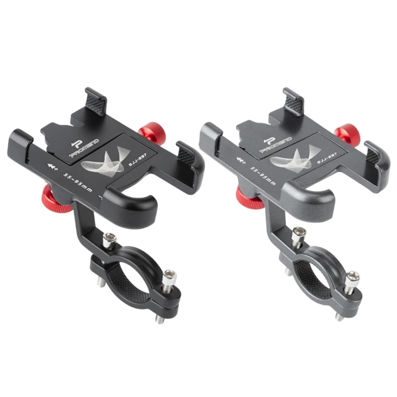 

Нескользящий универсальный велосипедный держатель для телефона легко устанавливается