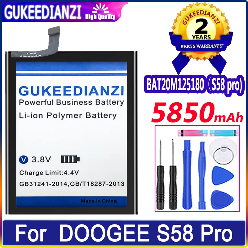 Аккумулятор для Doogee S30 S40 S55 S90 S55Lite S58 S59 S68 S86 S88 S95 S96 pro/S60 S70 S80 Lite/S88 Plus S88Plus S60Lite S70lite on.