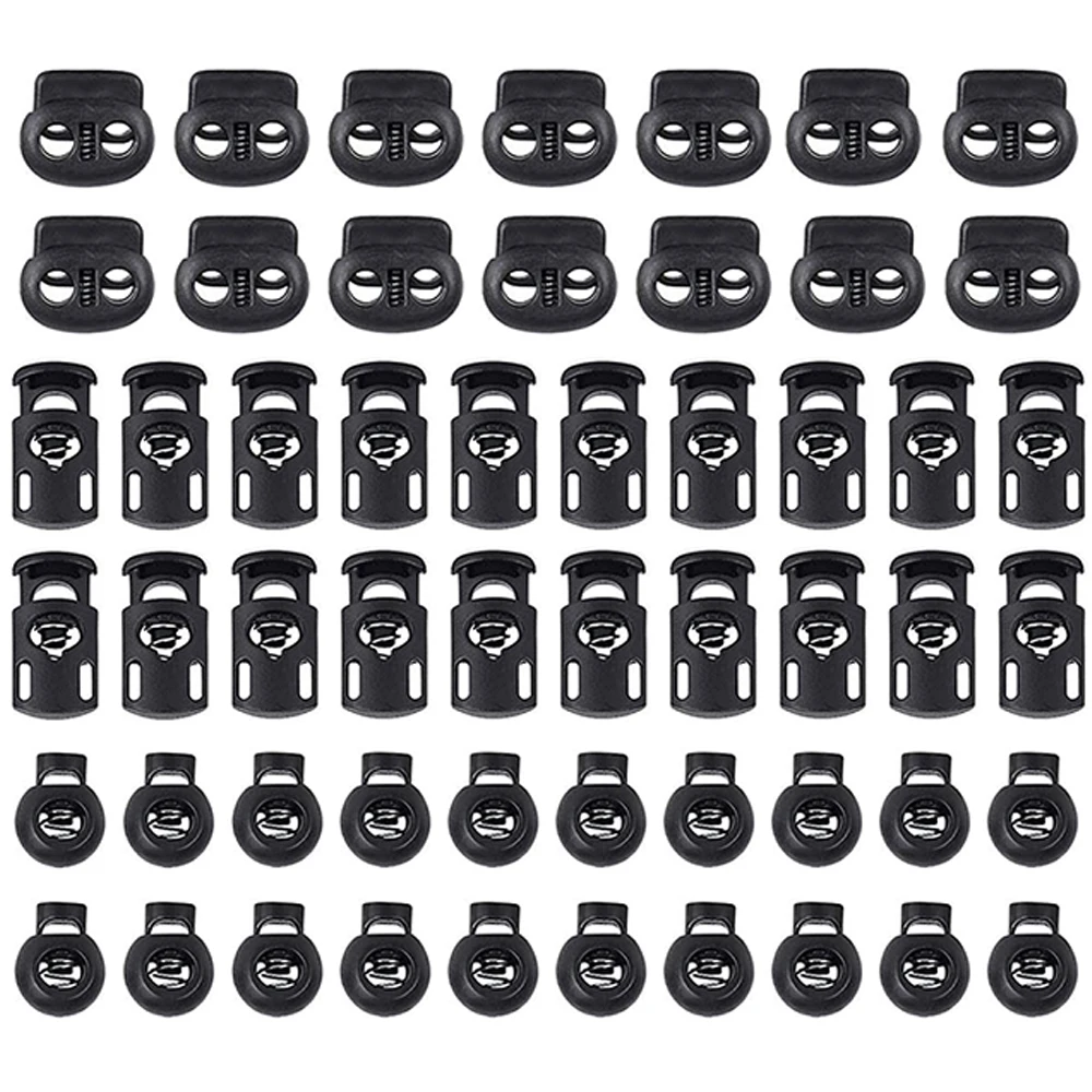 

50 шт., пружинный шнур для одежды