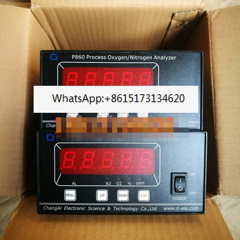 Анализатор азота Shanghai Changai P860-3N/4N/5N/3O/4O/5O кислорода для генератора