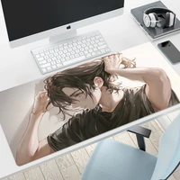 summer time rendering 80x30cm xl anime lockedge large gaming mousepad computer gamer mousemat desk mousepads for pc desk pad