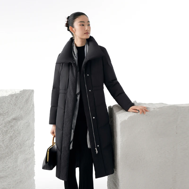 BOSIDENG 2024 новый пуховик для женщин теплая зимняя куртка утепленная