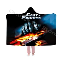 fast furious printed hooded blankets and fancy capes warm and soft flannel throws for adults and kids for all seasons