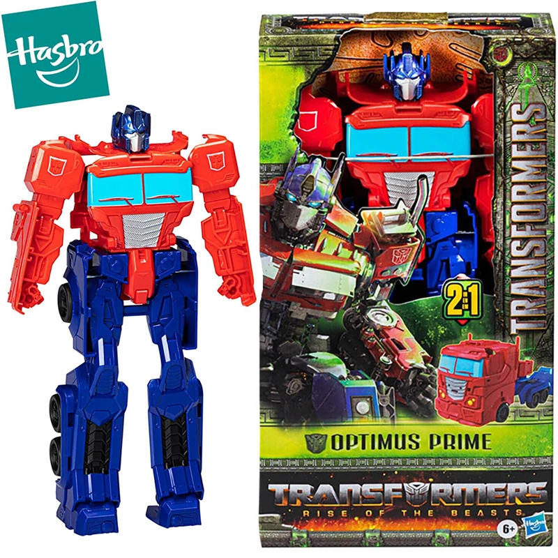 

In Stock Hasbro Transformers Rise of the Beasts Titan Changer Series Optimus Prime Movie 7 Action Figure Boys Toys Model