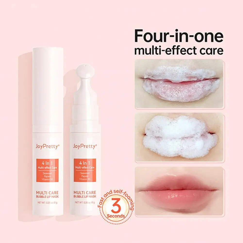 

Bubble Lip Mask Exfoliante Oil Skin Care Makeup Anti-Cracking Lightening Moisturize Bleach Pigmentation Dark Lips Lips Redu N7X6