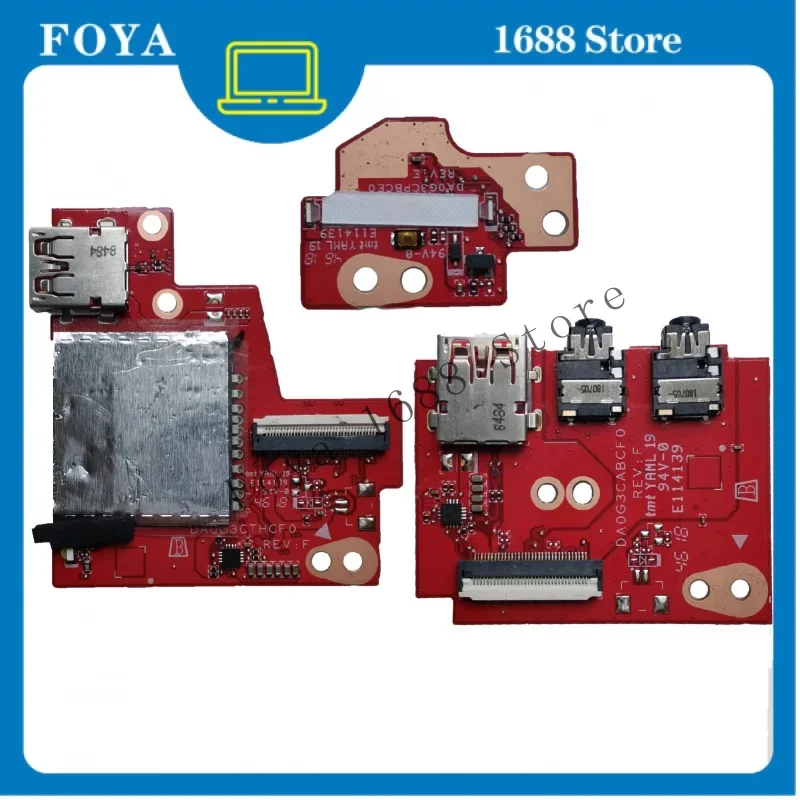 РАБОТАЕТ ДЛЯ HP OMEN X 17-AP TPN-Q197 USB АУДИО ПЛАТА КНОПКИ ПИТАНИЯ DA0G3CABCF0 DAOG3CPBCE0 DA0G3CTHCF0