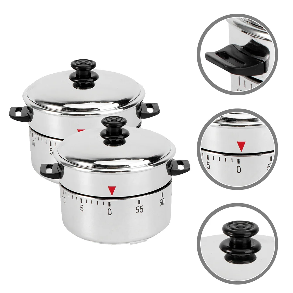 

Timer Kitchen Clock Manual Mechanical Cooker Shape Cooking Time Manager Egg Baking Alarm Countdown Oven Sports Classroom Boiler