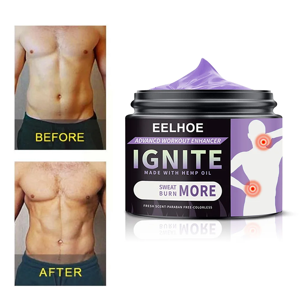 Крем для массажа талии и мышц живота Антицеллюлитный крем сжигания жира потери