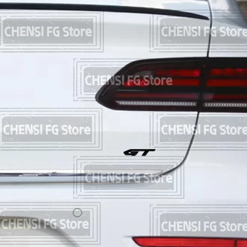 3D металлический сплав GT значок на решетку для Hyundai Tucson Elantra Sportage Sorento Peugeot 208 KIA