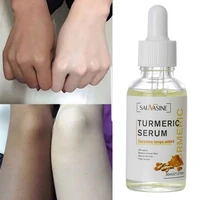turmeric olive oil whitening serum to reduces acne dark spots fade fine lines anti aging wrinkle repair brighten skin care 30ml