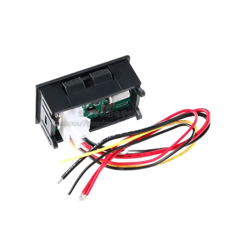 Многофункциональный измерительный прибор OLED 100V-10A/20A белый Вольтметр Амперметр