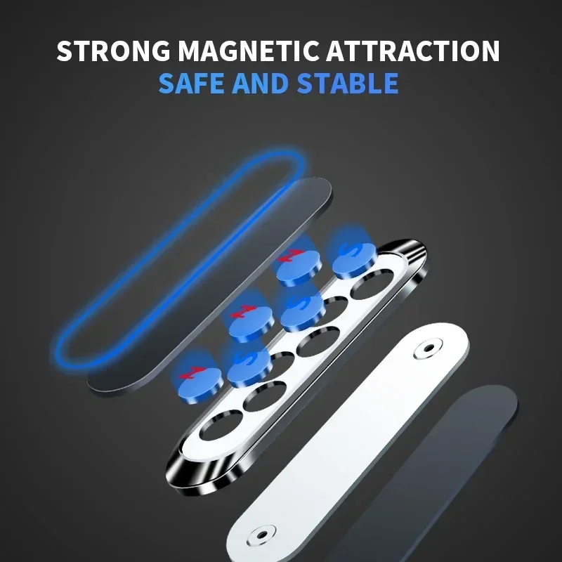 Магнитный автомобильный держатель для телефона мобильное крепление подставка