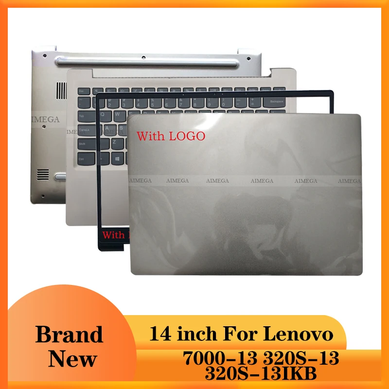 Новая Серебристая задняя крышка для ноутбука Lenovo 7000-13 320S-13 320S-13IKB/Передняя