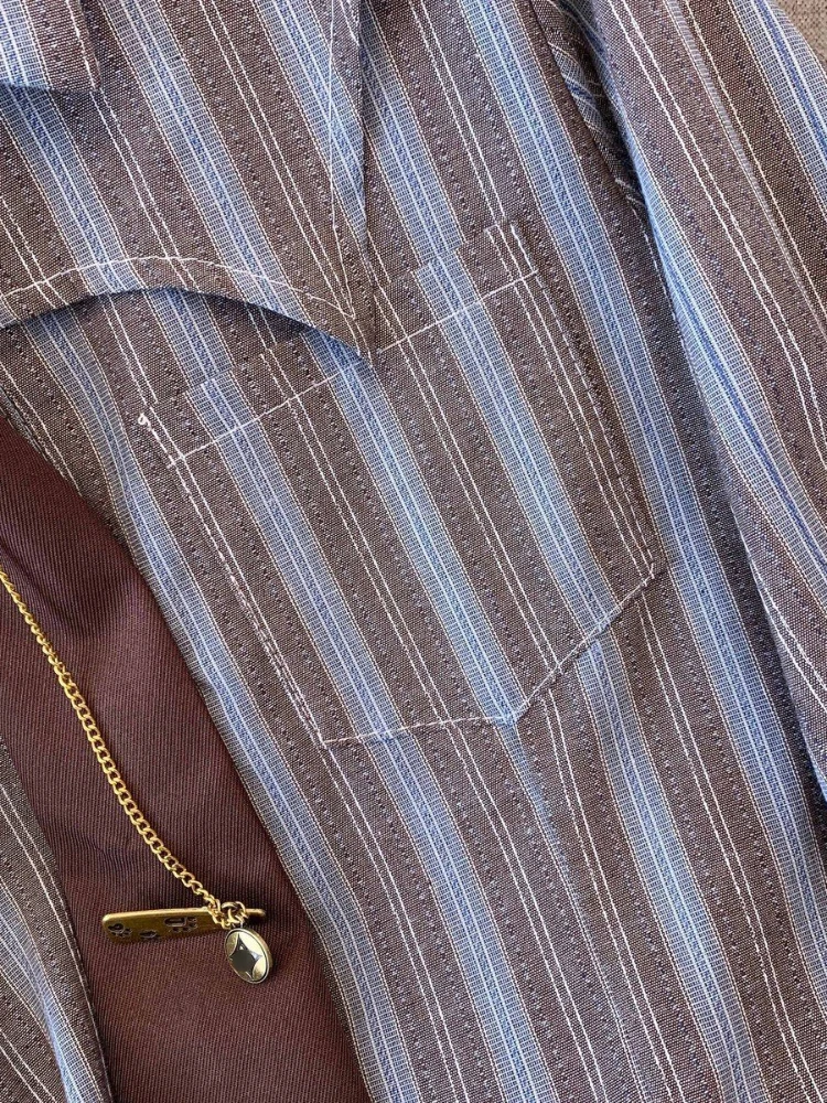 Блузка женская демисезонная Асимметричная в полоску укороченный топ стиле