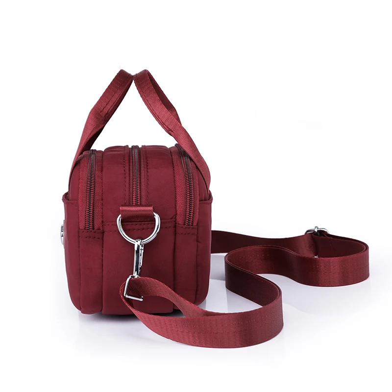 Women Shoulder Crossbody bag Nylon Ladies Fashion Pure Color Casual Tote Outdoor Bag  Small Female Handbag Girls Messenger Bag