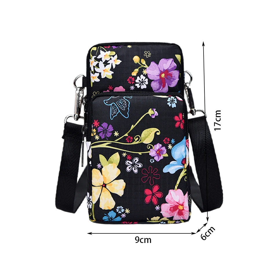New Mobile Phone Bag Female Small Bag Bag Shoulder Messenger Bag Wristlet Coin Purse Leisure Movement Messenger Bag Wallets images - 6