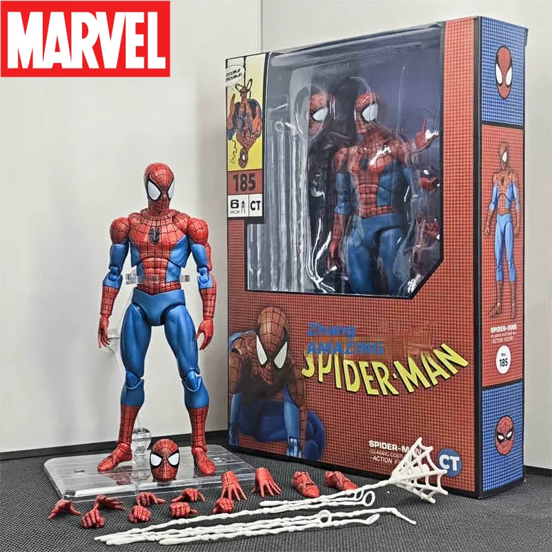 Горячие игрушки Ct фигурка Человека-паука Mafex 185 Miles Morales 2099 классический костюм
