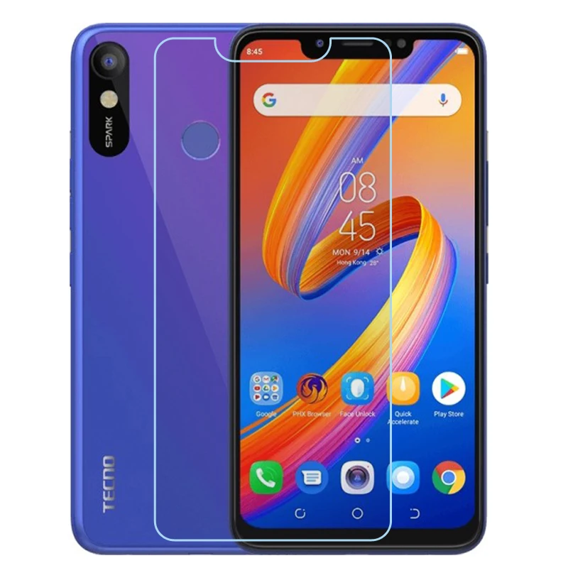 Закаленное стекло для Tecno Spark 3 / 3 Pro Spark3 Pro 3Pro 6,2 