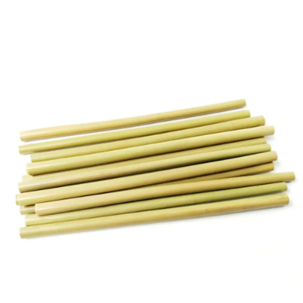 

Reusable Metal Drinking Straws 4/10Pcs 304 Stainless Steel Sturdy Bent Straight Drinks Straw & Bamboo straws