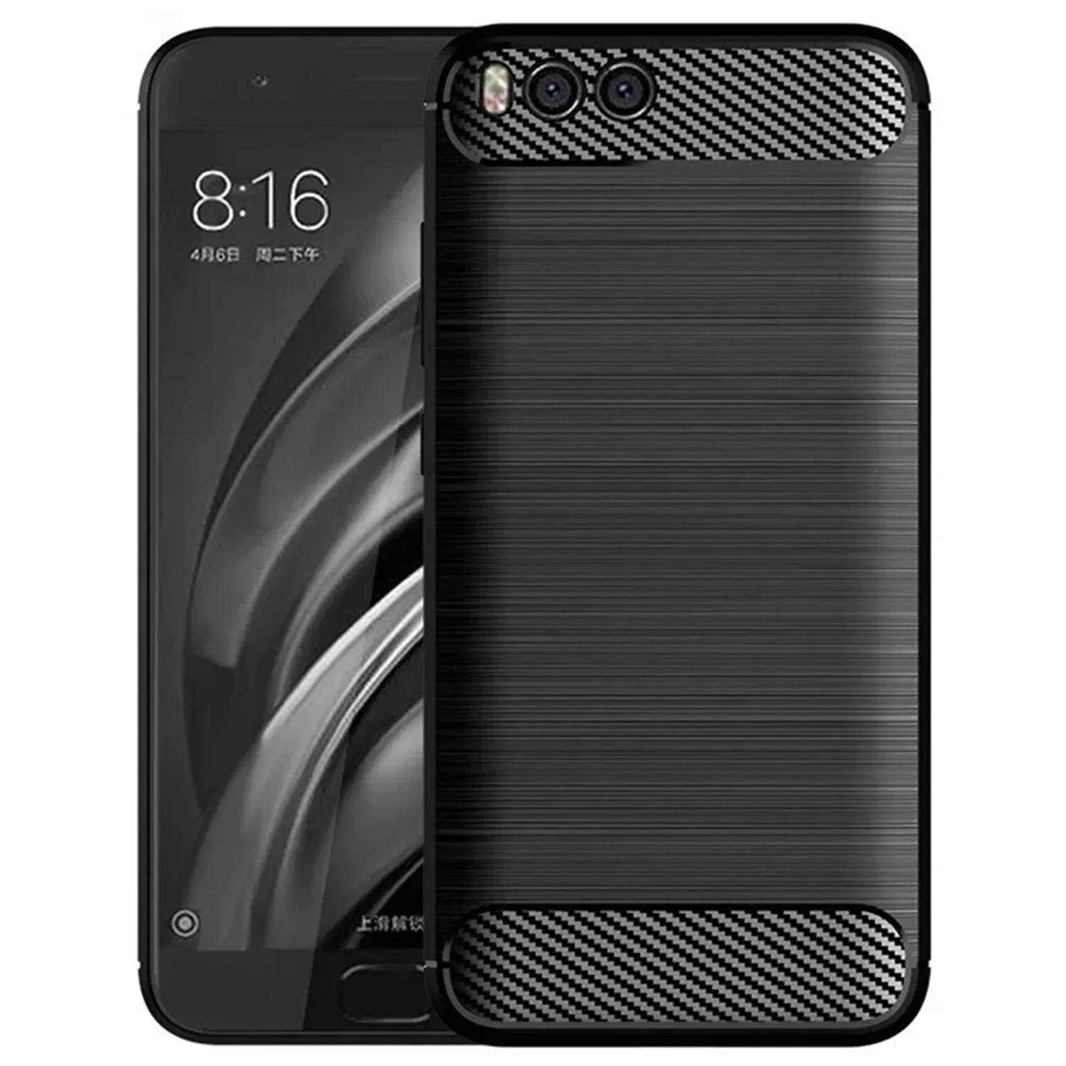 Мягкий силиконовый чехол для Xiaomi Mi 6 mi6 противоударный матовый xiaomi mi роскошные