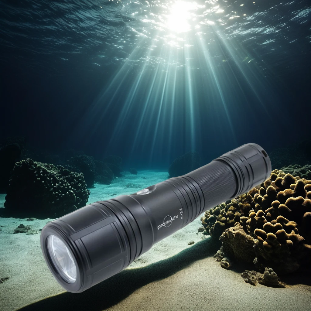 Профессиональные светодиодные фонарики для дайвинга XHP50 Fucus IP68