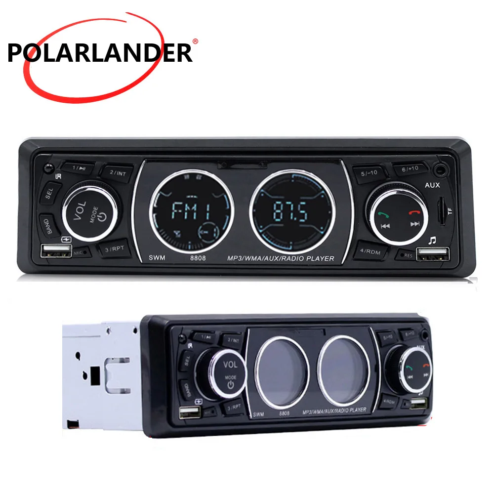 

1 Din Car Stereo MP3 Music Player Support Bluetooth MP3 Dual USB TF AUX FM Hands Free Car Radio