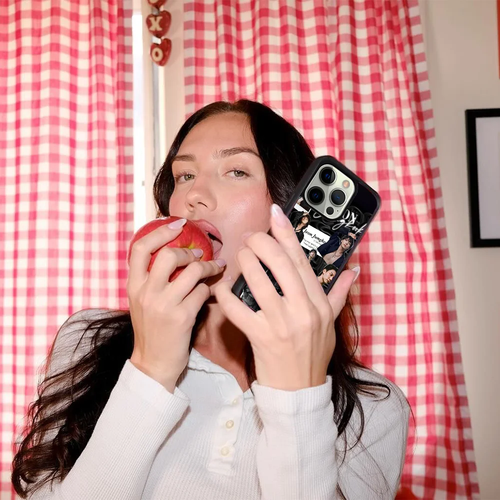 Чехол J-Jungkook J-Jeon для телефона IPhone 11 12 13 14 15 Plus Pro Max зеркальный акриловый чехол