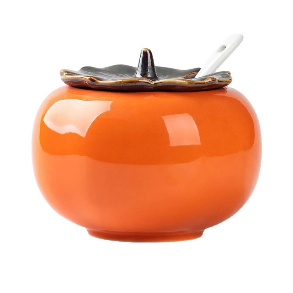 

Jar Ceramic Storage Salt Canister Seasoning Pot Sugar Container Condiment Tea Porcelain Pepper Boxbowl Spices Kitchen Coffee