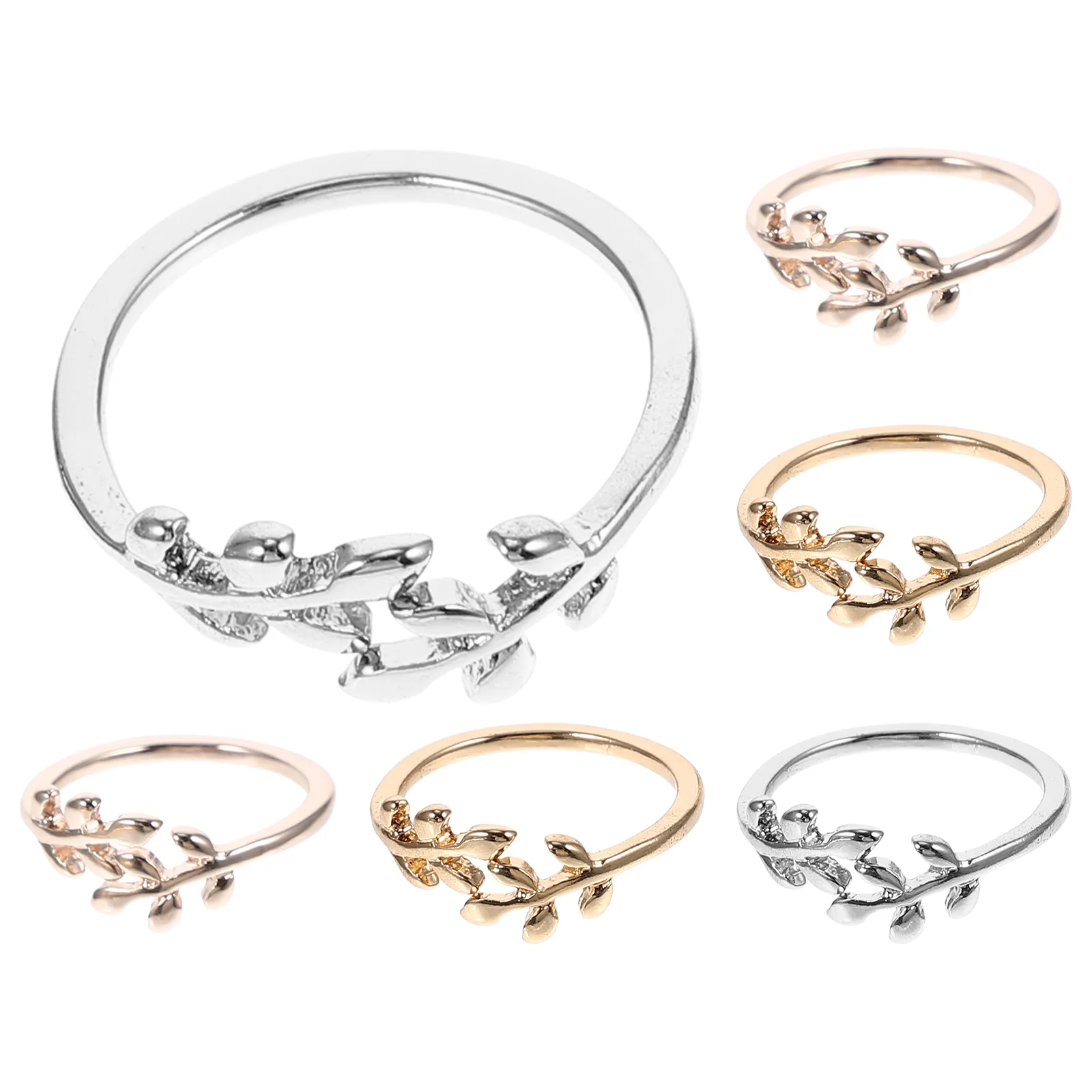 

Braided Ring Knitting Supplies Delicate Thimbles Metal Finger Rings Crochet Alloy Yarn Guide Womans