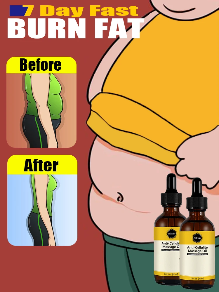 Энергетическое масло для тела сжигания жира
