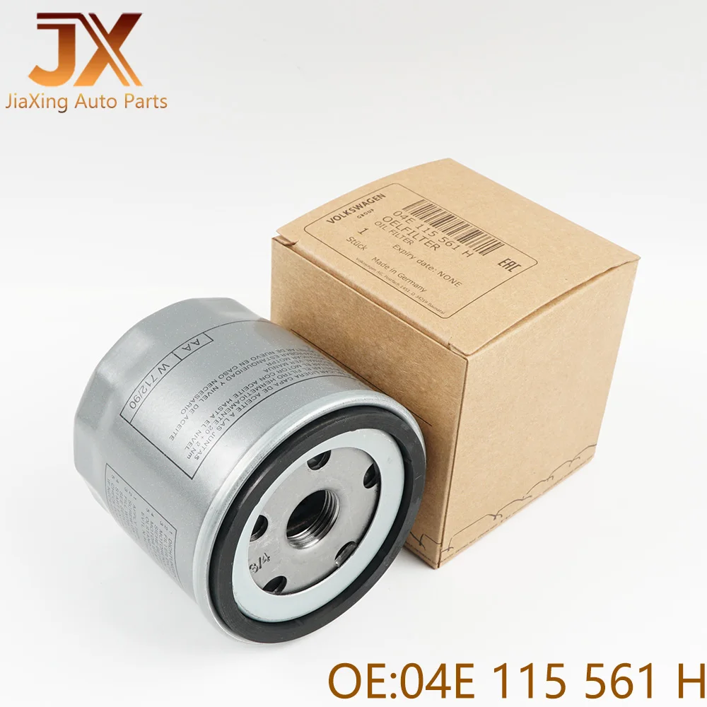 

EA211 Хорошее качество автомобильный масляный фильтр OEM 04E 115561 H для Volkswagen VW 6R автомобильные аксессуары OEM 04E 115561 H