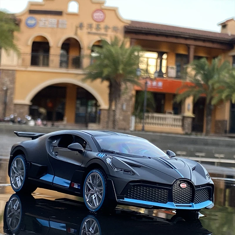 Модель автомобиля Bugatti Veyron DIVO 1:24 Литые и игрушечные автомобили детские игрушки со