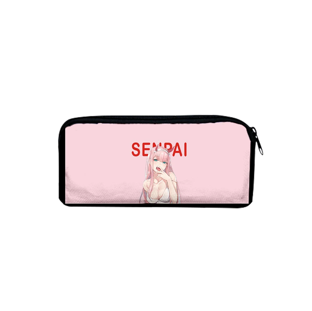 

Модная сумка для ручек 2022, Новое поступление, дорогой студент Franxx, вместительная сумка для ручек на молнии