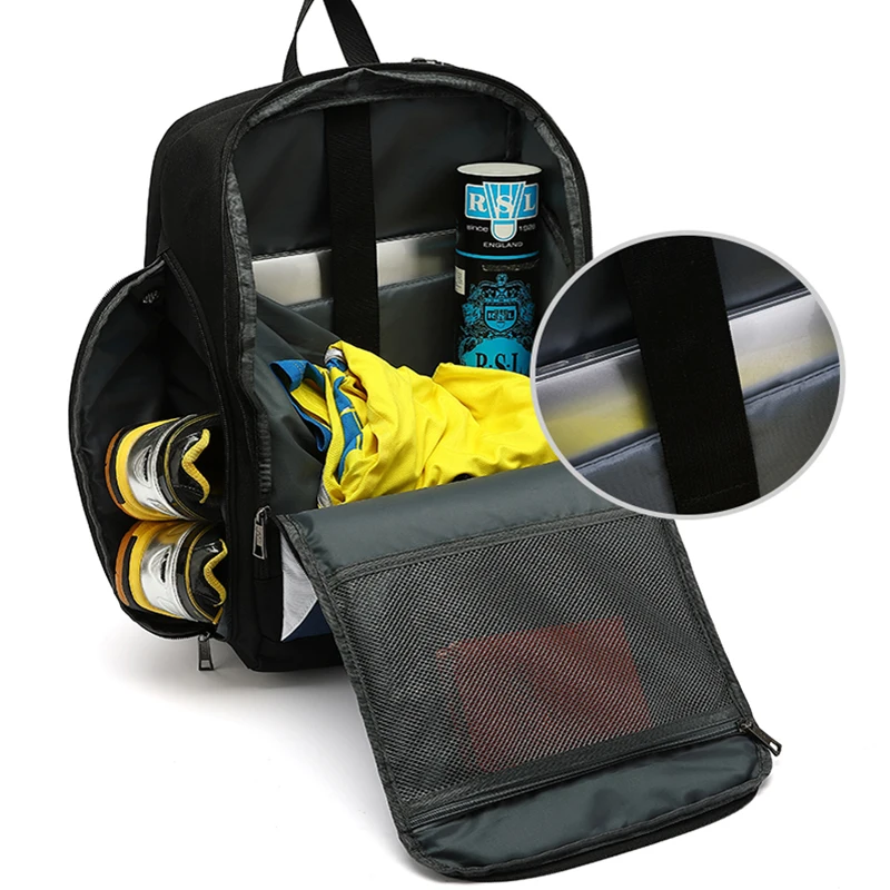 Professional YONEX Badminton Backpack 2 pcs Tennis Racquet Sports Bag For Men With Shoes Compartment Max Badminton Rackets Bag