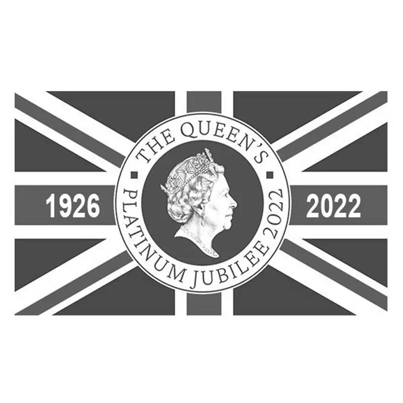 

Elizabeth II Memorial Service Flag 1952-2022 Elizabeth II The Queen Mourning Period Memorial Flag Garden Flag Mourn For Queen