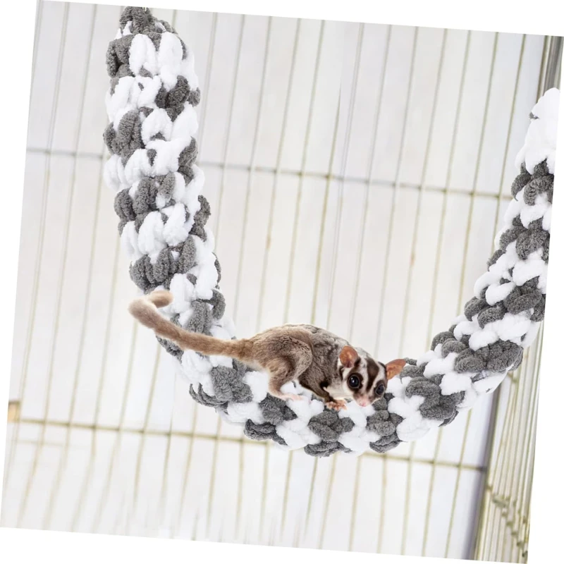 58 См Плетеная Веревочная Игрушка Для Попугаев Хомяков Качели Строгальный Станок