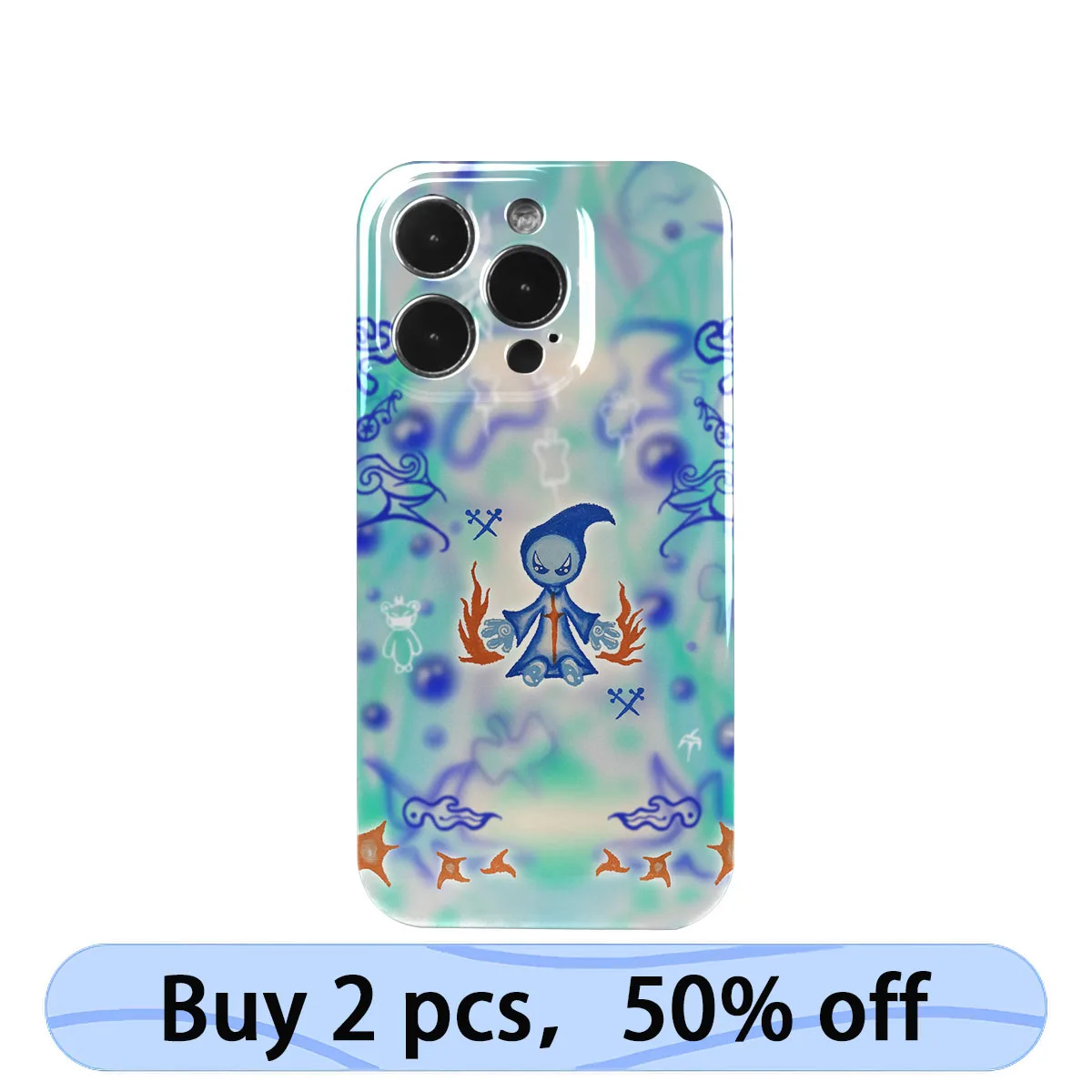 

Чехол для iPhone 2 в 1 с изображением звезд и девушек Y2K